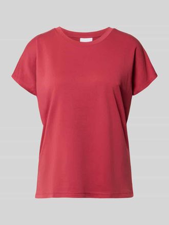 Jake*s T-Shirt aus Modal-Mix mit Rundhalsausschnitt in Altrosa, Gr&ouml;&szlig;e XXL