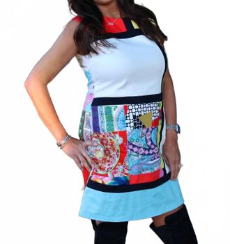 Berek Womens Retro Fabulous Sheath Dress In Multi