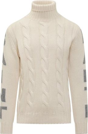 MC2 Saint Barth Fisherman Turtleneck - Heren - Coltruien - Wit - S - Wol - Truien & Vesten