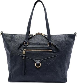 Louis Vuitton Pre-owned Tote Bags, female, Blue, Size: ONE SIZE Pre-owned Lumineuse PM