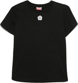 Kenzo Boke Flower 2.0 T-shirt - Dames - T-shirts - Zwart - XS - Katoen - Tops