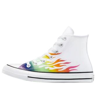 Converse Chuck Taylor All Star Pride High White Chaos Fuchsia A15780C
