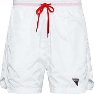 HUGO BOSS Mens Dreyhound X Shorts in White - Size Small