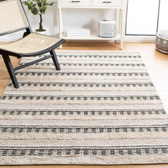 Safavieh Natura Hand Made Area rug, Beige / Grey Bohemian Style Non-Shedding