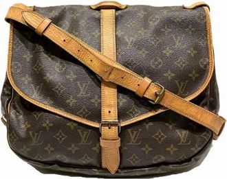 Louis Vuitton Pre-owned Cross Body Bags, female, Brown, Size: ONE SIZE Pre-owned Cross Body Bag