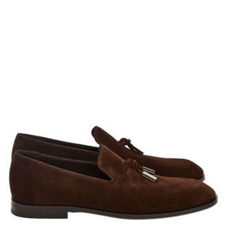 Ferragamo Flow Suede Tassel Loafers, Size 9 E