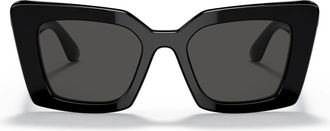Burberry Daisy Zonnebril - unisex - Zonnebrillen - Zwart - 51 MM - Accessoires