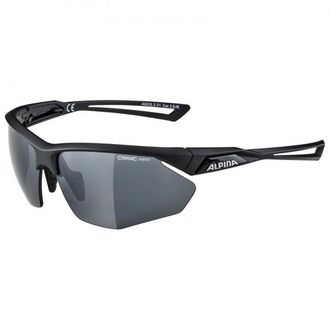 Alpina Nylos HR Ceramic Mirror S3 Velobrille - Unisex | grau/schwarz