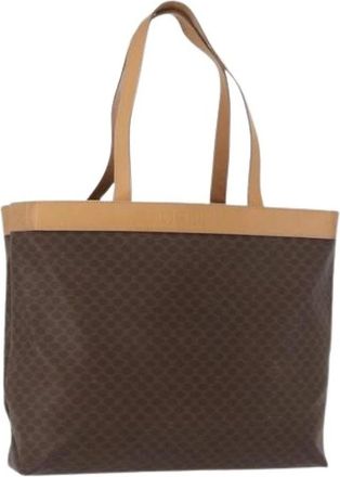 Celine Pre-owned Vintage Tote Bag - Dames - Vintage Shopper - Bruin - ONE Size - Leer - Vintage