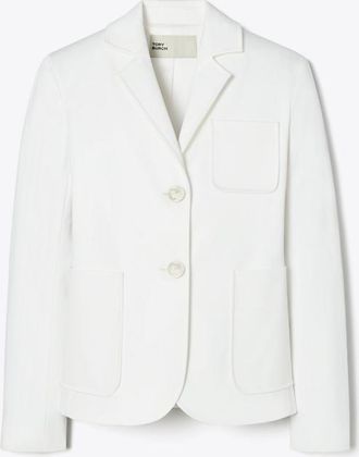 Tory Burch Womens Cotton Twill Jacket, size 12