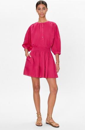 Rebecca Taylor Lilou Dress in Fuchsia at Nordstrom, Size X-Small