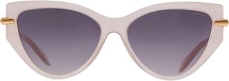 Bulgari Serpenti Viper Grey Cat Eye Ladies Sunglasses BV40001I 72B 56