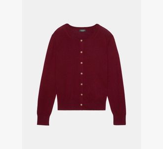 Kate Spade New York Spade Flower Button Lightweight Cardigan