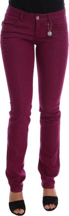 Costume National Skinny Jeans - Dames - Skinny Jeans - Paars - W26 - Katoen - Jeans