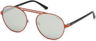 Guess GU3028 67C Mens Sunglasses Red Size 55