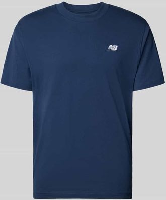 New Balance T-Shirt mit Logo und Rundhalsausschnitt in Dunkelblau, Gr&ouml;&szlig;e XXL