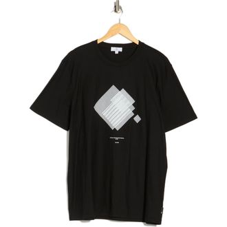 AG - Adriano Goldschmied Bryce Graphic T-Shirt in Shadow Square True Black at Nordstrom Rack, Size X-Large