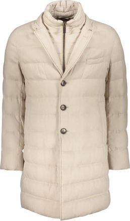 Herno padded buttoned coat - Neutrals