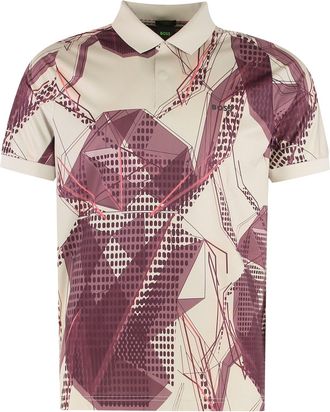 HUGO BOSS Printed Short Sleeve Polo