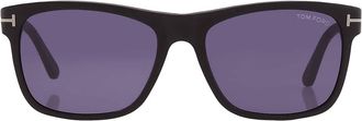 Tom Ford Giulio Blue Rectangular Mens Sunglasses FT0698 02V 59