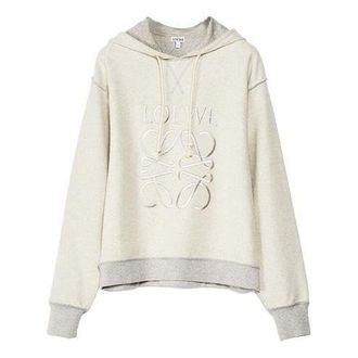 Loewe (WMNS) Loewe Anagram Hoodie Grey Melange S359341X98-1440