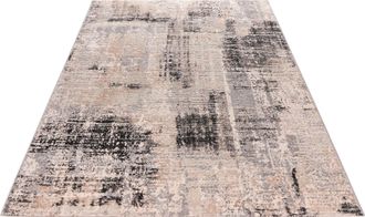 Obsession Teppich »My Salsa 690« rechteckig 8 mm Höhe Kurzflor, modernes & abstraktes Design, Used-Look, 3D-Effekt