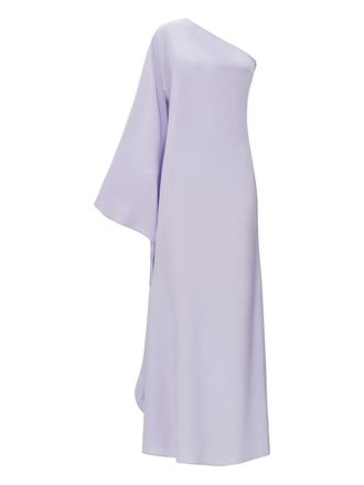 Taller Marmo Gedrapeerde jurk - Paars