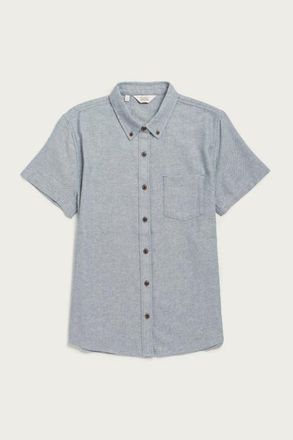 Bridge & Burn Juniper Shirt in Denim Twill at Nordstrom, Size Xx-Large