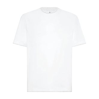 Brunello Cucinelli T Shirt Bianco-Uomo