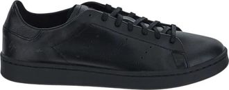 Yohji Yamamoto Leren Stan Smith Sneaker - Heren - Sneakers - Zwart - 41 EU - Leer - Schoenen