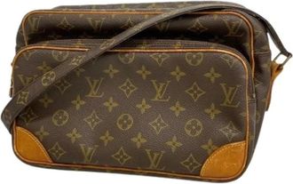 Louis Vuitton Pre-owned Cross Body Bags, female, Brown, Size: ONE SIZE Pre-owned Nile Shoulder Bag