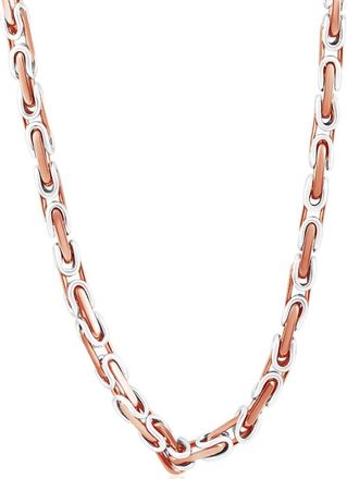 Pompeii3 Mens 14k Gold (130gram) or Platinum (244gram) 6mm Link Chain Necklace 24