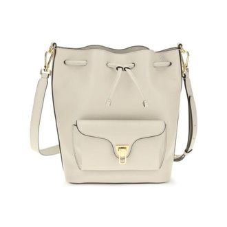 Coccinelle Beat Generation Bucket Bag - Dames - Tassen - Groen - Maat: ONE Size Leer