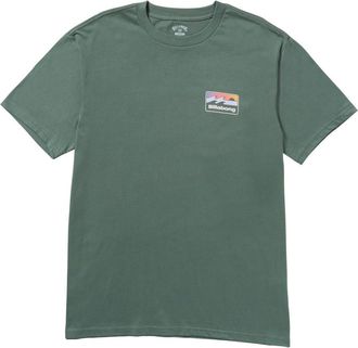 Billabong T-Shirt BILLABONG Runner Premium, Herren, Gr. M, gr&uuml;n (schwarz slate), Obermaterial:100% Baumwolle;, Shirts T-Shirt