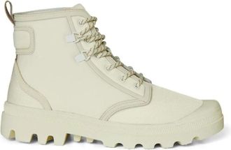 Palladium Tijdloze elegantie in cr&egrave;me/beige - Dames - Veterlaarzen - Beige - 36 EU - Schoenen
