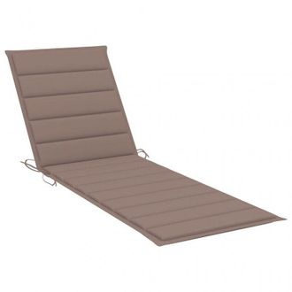 vidaXL Cuscino per Lettino Tortora 200x60x3 cm in Tessuto Oxford vidaXL
