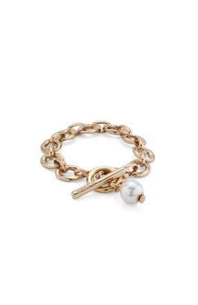 UNOde50 Luna Link Bracelet in Gold at Nordstrom, Size Medium
