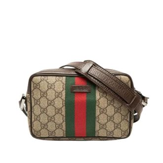Gucci Borsa a tracolla Pre-owned in tela - - Pre-owned - Donna - Beige - ONE SIZE