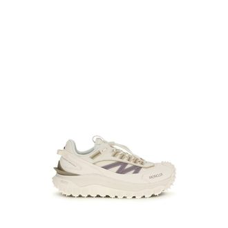 Moncler White Polyester Athletic Womens Sneakers