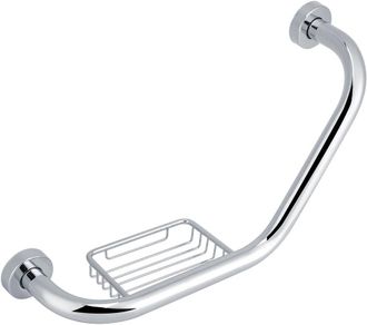 OEM Barra De Apoyo Para Ducha, Barra De Ducha Con Jabonera, Pasamanos Para Inodoro, Asa De Seguridad De Acero Inoxidable Para Brazo De Ba&ntilde;o, Barra De Sopo
