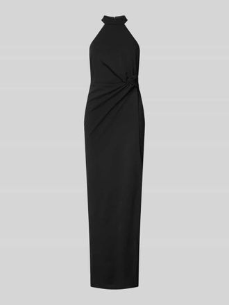 Sistaglam Abendkleid mit Neckholder in Black, Gr&ouml;&szlig;e 38