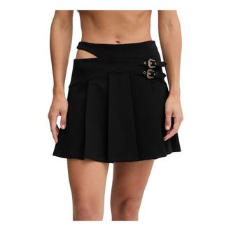 Versace Jeans Couture Dames, Rokken, Zwart, Maat: 2XL Viscose