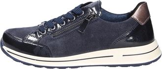 Ara Osaka Sneaker - Dames - Sneakers - Blauw - 38 1/2 EU - Leer - Schoenen