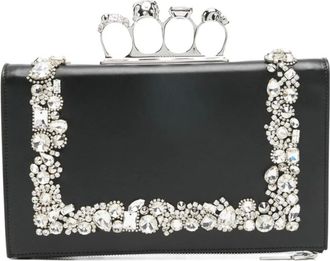 Alexander McQueen Alexander McQueen, Clutches, female, Black, Size: ONE SIZE Clutch