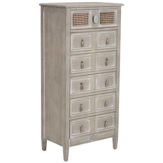 Wanderlust Deco Sinfonier De Madera Verde 56x36x119h Cm