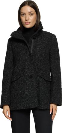 Gil Bret Wolljacke GIL BRET, Damen, Gr. 36, grau (schwarz, grau), Web, Obermaterial: 32% Baumwolle, 27% Polyester, 18% Wolle, 18% Polyacryl, 5% sonstige Fasern