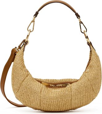 Hammitt Hammitt Erica Cocoa Raffia Gold Sml