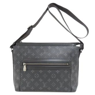 Louis Vuitton Black Monogram Eclipse Shoulder Bag (Pre-Owned)