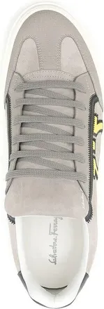 Ferragamo Mens Grey Sneakers, US Size 5.5