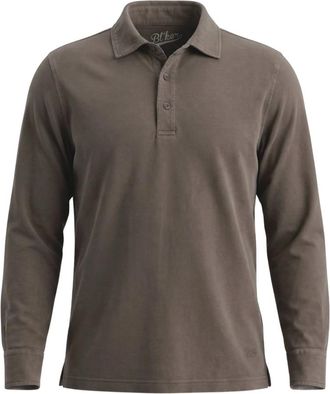 Bl'ker Polo 3-Bottoni Burlington - - Tops - Uomo - Marrone - L